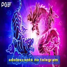 adolescente no telegram